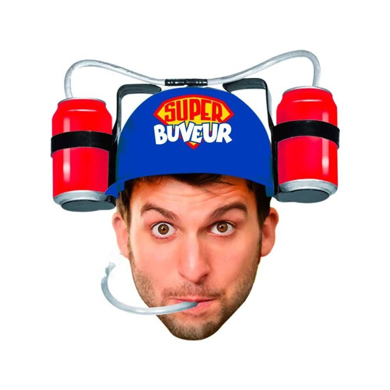 Casque anti-soif "super buveur"