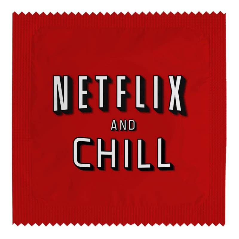 Préservatif Netflix and chill