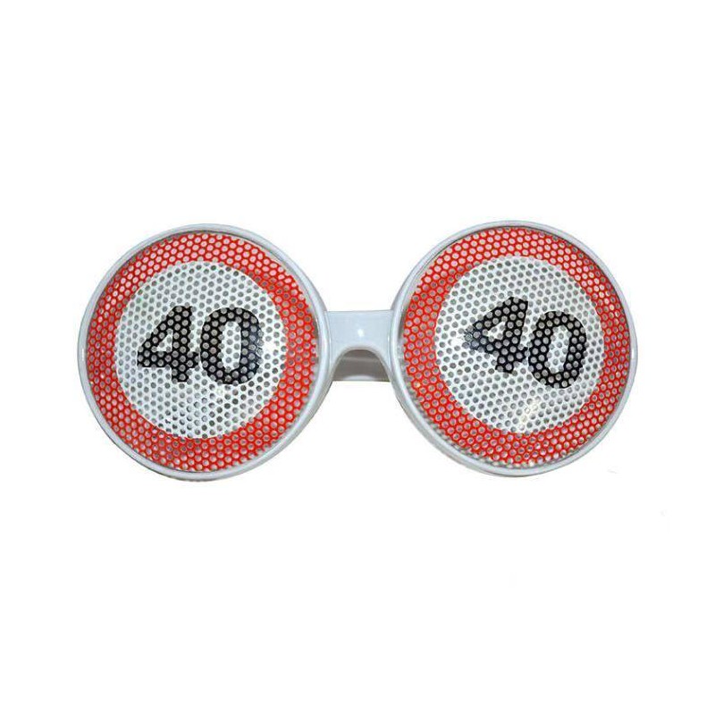 Lunettes gag 40 ans