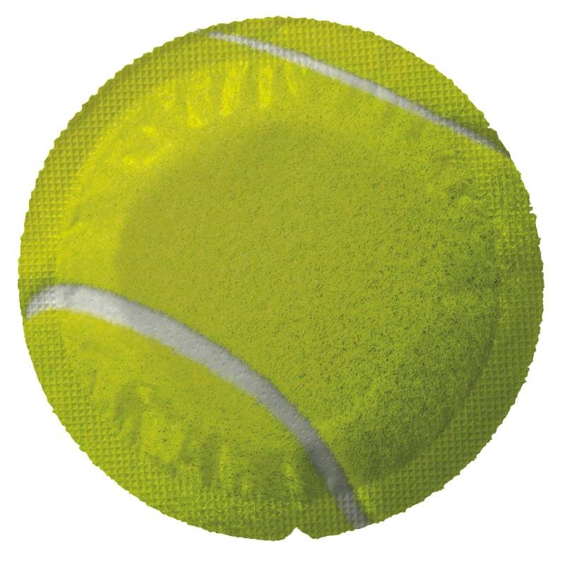 Préservatif balle de tennis