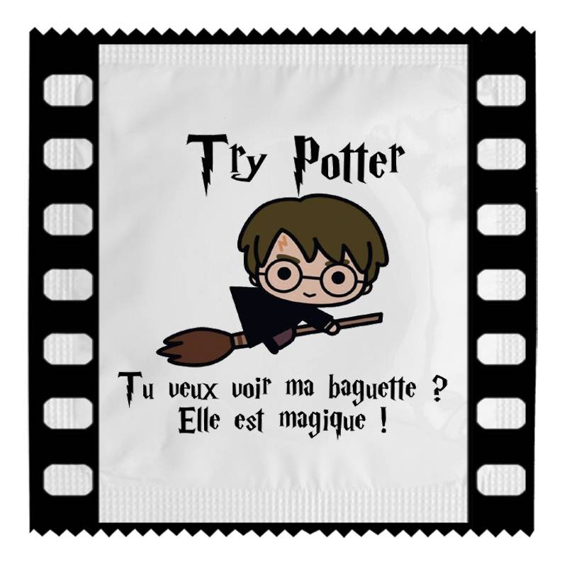 Préservatif pellicule Try Potter