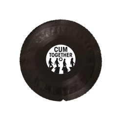 Préservatif vinyle "Cum together"