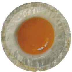 Préservatif œuf au plat