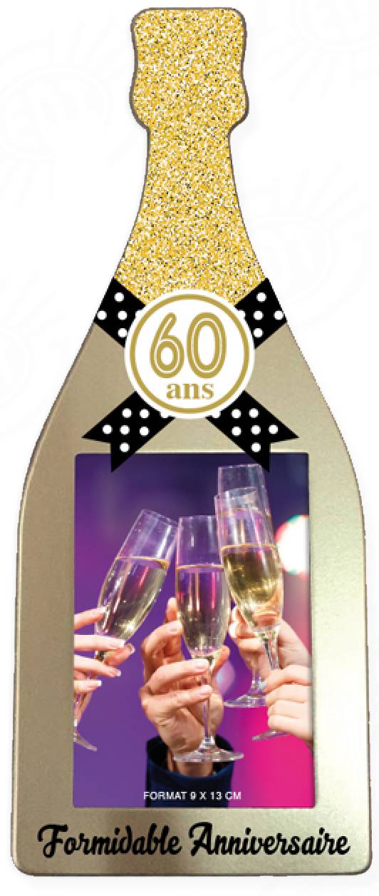 Cadre Champagne 60 Ans