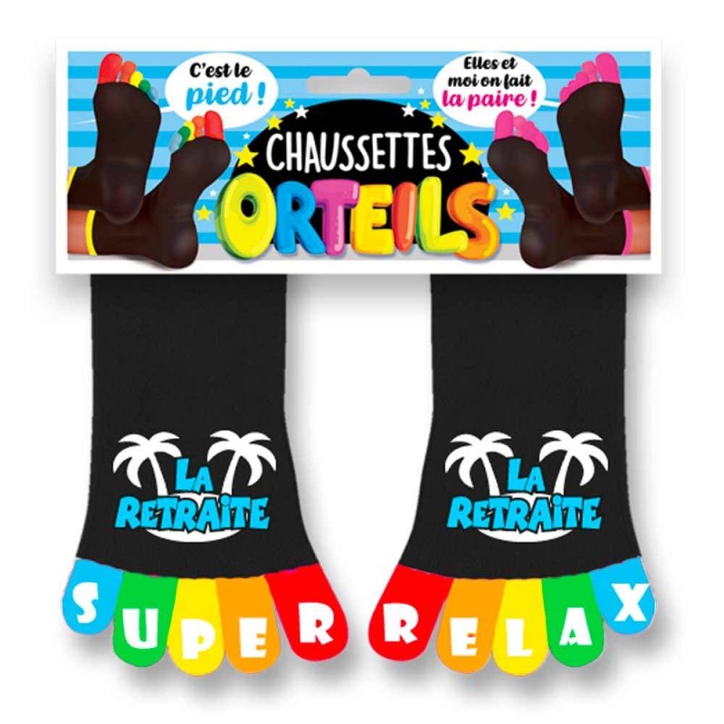 Chaussettes à orteils La Retraite