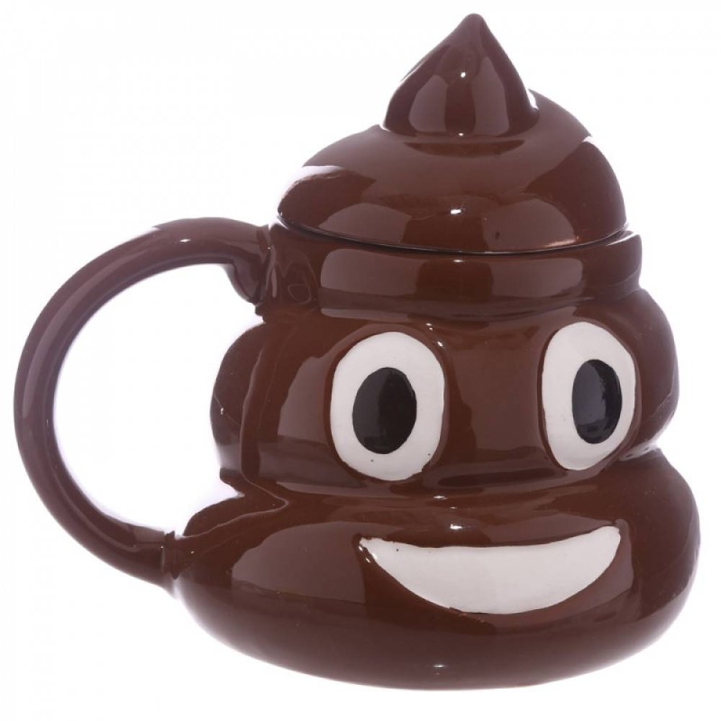 Tasse emoticon caca