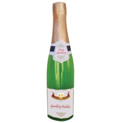 Bouteille champagne gonflable