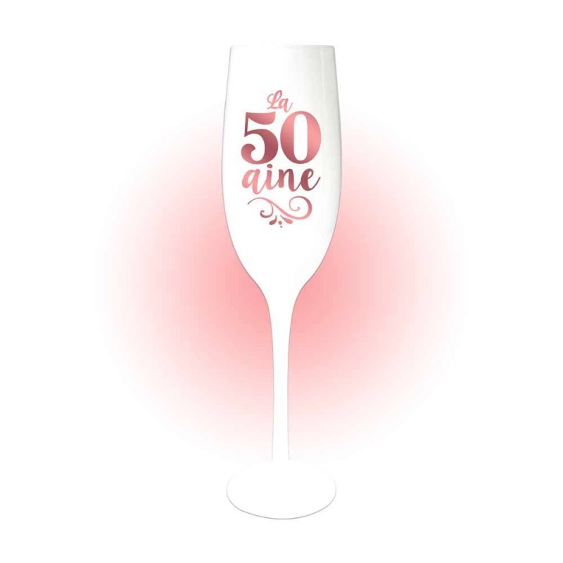Flûte champagne 50 ans