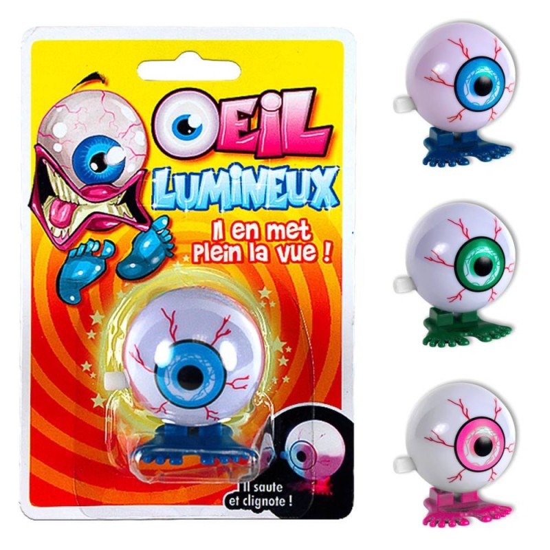 Oeil sauteur lumineux