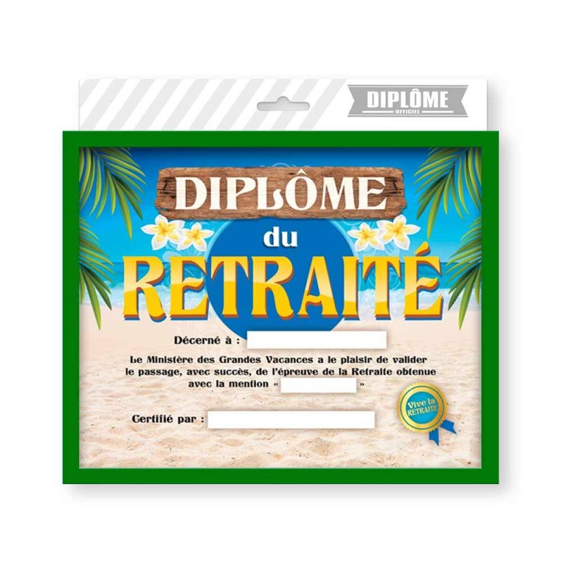 Diplome du Super Retraite