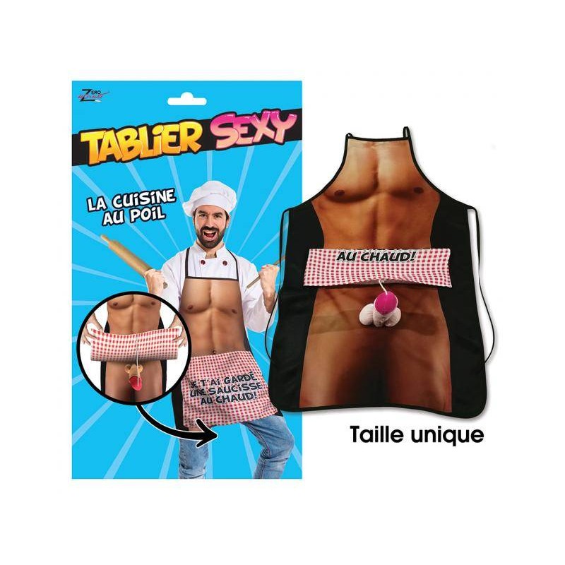 Tablier sexy homme