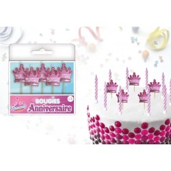 5 bougies anniversaire princesse