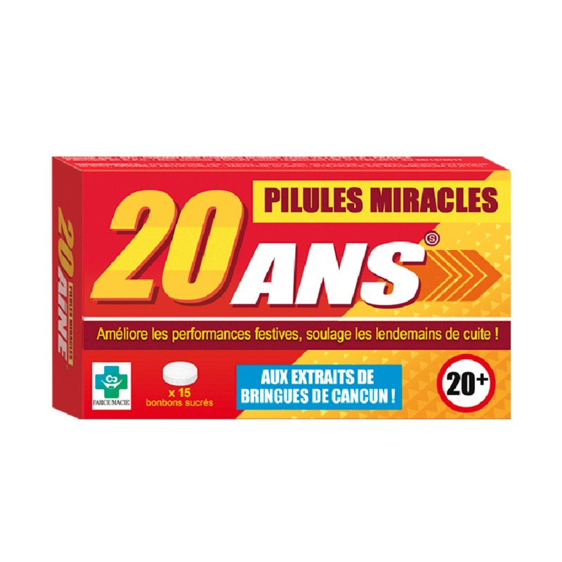 Pilules miracles 20 ans