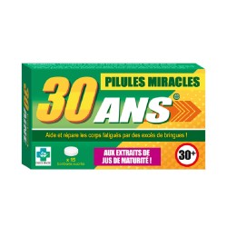 Pilules miracles 30 ans