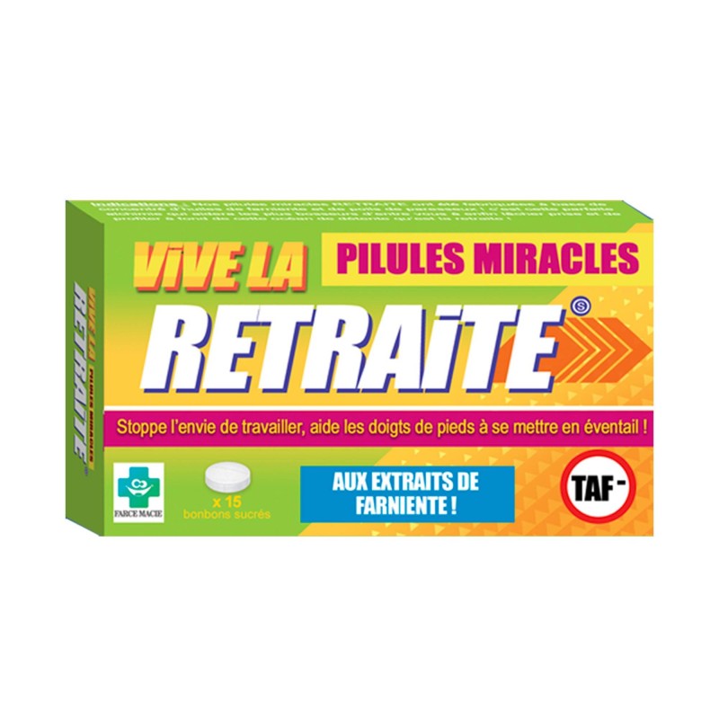 Pilules miracles retraite