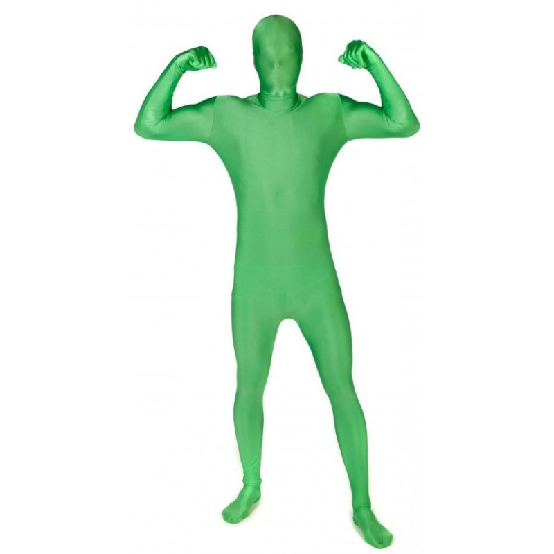 Costume vert combinaison