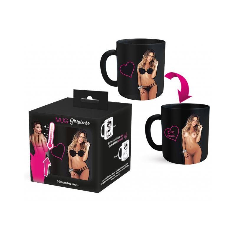 Mug strip-tease femme