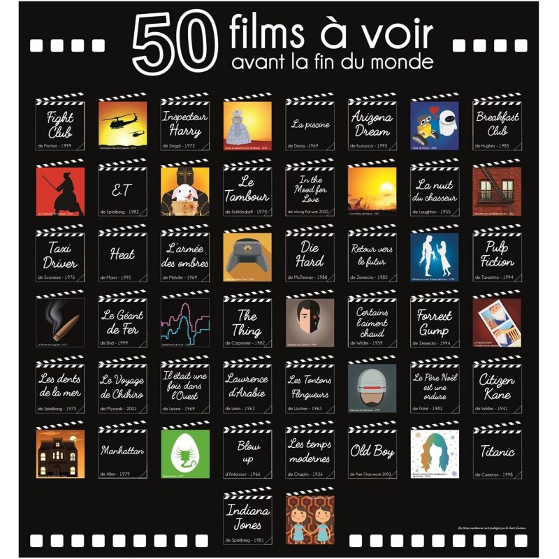 Poster 50 films à voir
