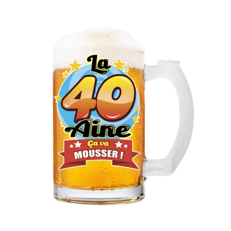 Chope 40 ans - Ca va mousser