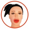 Poupée gonflable Angelina 3D - 3 trous avec vibrateur