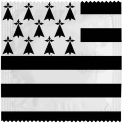 Préservatif drapeau breton