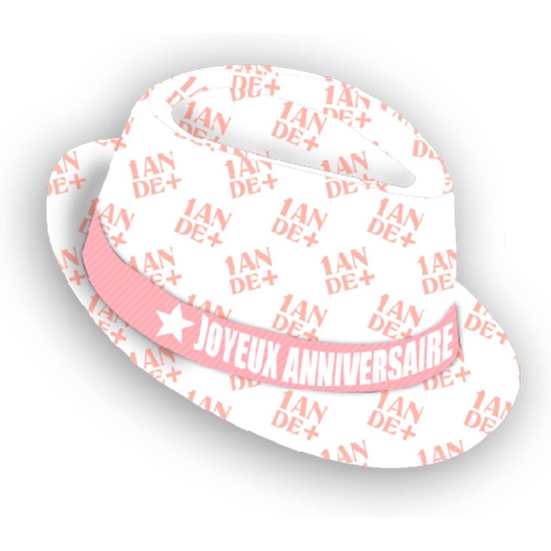 Chapeau anniversaire