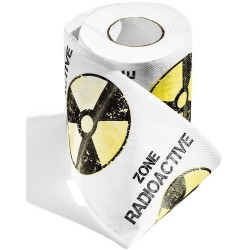 Papier WC zone radioactive